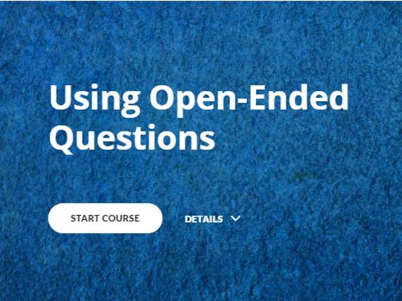 Using Open-Ended Questions