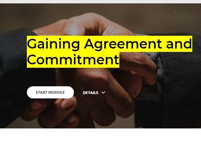 Gaining Agreement and Commitment