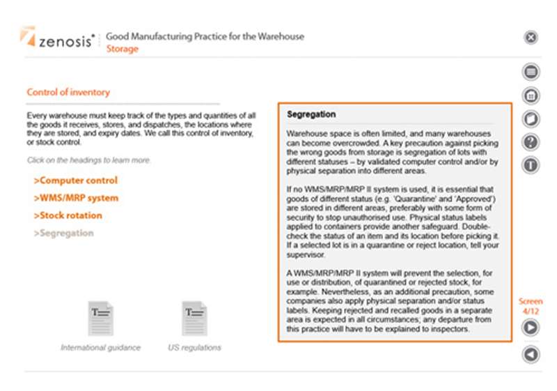 Good Manufacturing Practice for the Warehouse (GMP04)